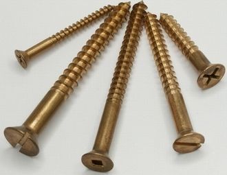 silicon bronze wood screw